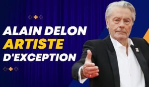 Alain Delon "acteur d'exception", il rend un hommage poignant aux femmes de sa vie