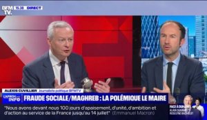"Diversion, "préjugés racistes": les propos de Bruno Le Maire sur la fraude sociale créent la polémique
