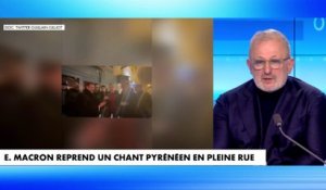 François Pupponi sur le chant d'Emmanuel Macron : «Il est comme ça»