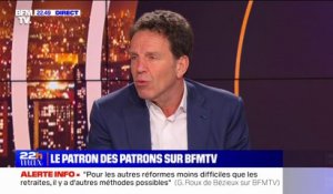 Geoffroy Roux de Bézieux (MEDEF): "On n'est pas prêts à négocier sur tout"