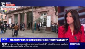 Shannon Seban (Renaissance): "[Emmanuel Macron] ne se laisse pas impressionner par cette foule qui l'insulte"