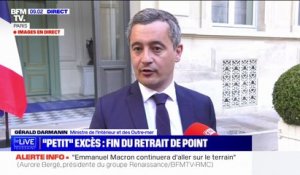 Excès de vitesse: Gérald Darmanin confirme que "la tolérance" est conservée sur l'allure enregistrée