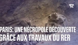 Une nécropole de l'Antiquité découverte à Paris grâce aux travaux du RER