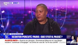 Scooter percuté à Paris: "On m'a menacée de garde à vue" si elle ne supprimait pas des vidéos, affirme la témoin