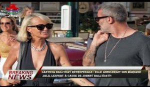 Laeticia Hallyday rétropédale : elle annulerait son mariage  Jalil Lespert à cause de Johnny Hallyda