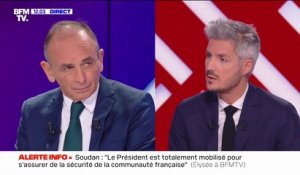 Éric Zemmour: "Emmanuel Macron a éludé la campagne présidentielle, il le paie après"