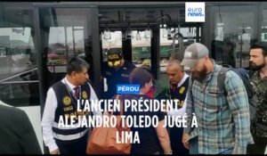 L'ex-président péruvien Alejandro Toledo a été extradé par les États-Unis