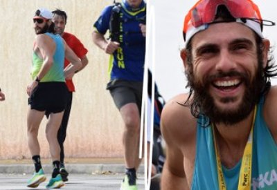 Un Français bat le record du monde du marathon... à reculons !