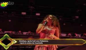 Zendaya, après huit ans d’absence,  repris la scène de Coachella