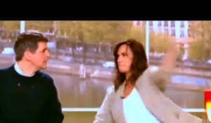 Télématin : Julia Vignali a imité une gifle envers Thomas