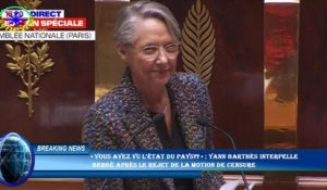 « Vous avez vu l'état du pays?? » : Yann Barthès interpelle  Bergé après le rejet de la motion de ce