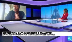 Opération anti-migrants à Mayotte: "Cette opération dépend des Comores"