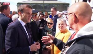 Visite surprise d’Emmanuel Macron à Dole