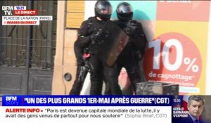 Manifestations du 1er-Mai: 10 blessés côté forces de l'ordre à Paris, 6 manifestants blessés à Lyon