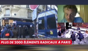 Thierry Vincent : «Un pas a été franchi. [...] Il y a une blackblocisation d'un certain nombre de manifestants»