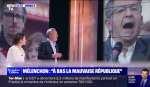ÉDITO - "À bas la mauvaise république": Jean-Luc Mélenchon "a choisi une nouvelle fois la provocation"
