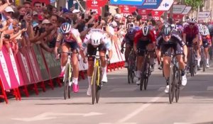 La Vuelta Femenina 2023 - Charlotte Kool la 2e étape, Marianne Vos 2e et maillot rouge