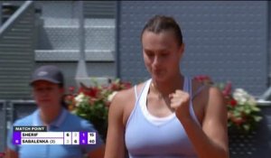 Madrid - Sabalenka renverse Sherif et accède au dernier carré