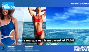 Marine Lorphelin collabore avec Lux pour lancer une collection de maillots de bain écologiques.