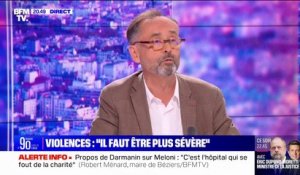 Robert Ménard (maire de Béziers) accuse Jean-Luc Mélenchon de "créer un climat" hostile à la police lors des manifestations