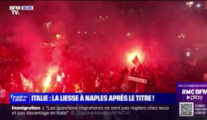 La ferveur des supporters de Naples après le sacre de leur équipe