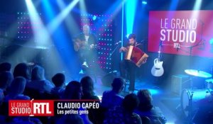 Claudio Capéo - Les petites gens (Live) - Le Grand Studio RTL