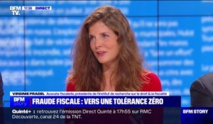 Fraude fiscale: "La majorité des redressements sont liés à des désaccords d'interprétation" pour Virginie Pradel (avocate fiscaliste)