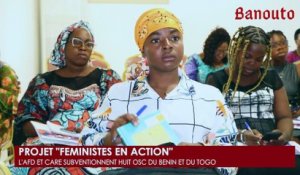 Projet Féministes en Action: l’AFD et CARE subventionnent 08 organisations du Bénin et du Togo