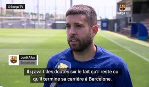 Jordi Alba : “Busquets est une légende du Barça”