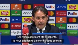 Demies - Inzaghi : “Une première mi-temps extraordinaire”