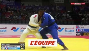 Le replay du combat de Maxime-Gael Ngayap Hambou au 2e tour des - 90kg H - Judo - Mondiaux