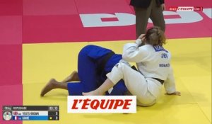 Le replay du combat de Marie-Ève Gahié en repêchage des - 70kg F - Judo - Mondiaux