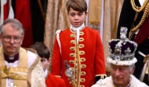Couronnement Charles III : la demande particulière du prince George qui a fait fondre le cœur au Roi