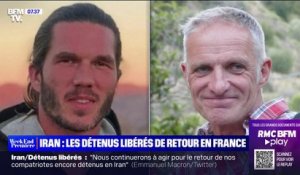 Benjamin Brière et Bernard Phelan, les deux Français libérés par l'Iran, sont arrivés en France