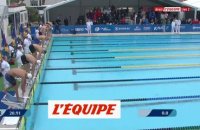 Florent Manaudou s'impose sur le 50 mètres - Natation - Meeting de Canet-en-Roussillon