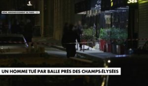 Un homme tué par balle près des Champs-Élysées 