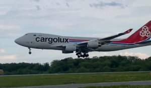 Un avion perd son train d’atterrissage en se posant à l’aéroport de Luxembourg