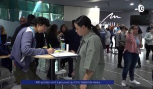 Reportage - Le CHU qui peine à recruter organise un job dating