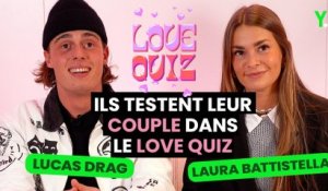 Laura et Lucas (La Villa 8) testent leur couple dans notre Love Quiz