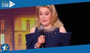 Catherine Deneuve avec sa fille Chiara Mastroianni sur scène au Festival de Cannes, couac en plein d