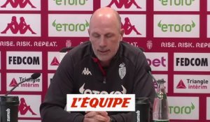 Clement : « Lacazette ? C'est un bon défi pour mes défenseurs » - Foot - L1 - Monaco