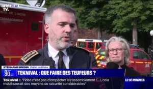 Teknival: "15000 à 20000 teknivaliers présents sur site" selon le préfet de l'Indre, Stéphane Bredin