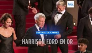 Festival de Cannes : Harrison Ford en or
