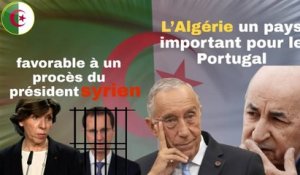 Algérie Portugal : les principales déclarations des Présidents Tebboune et de Sousa