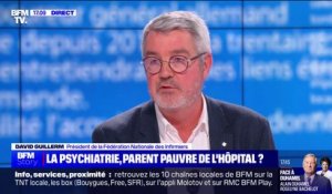 Infirmière tuée à Reims: "Le manque de moyens fait qu'aujourd'hui ces patients se retrouvent un peu dans la nature"  pour David Guillerm (Fédération Nationale des Infirmiers)