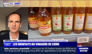 "Il n'y a pas d'études cliniques qui vont démontrer les bénéfices" du vinaigre de cidre sur la glycémie, affirme Grégory Ninot