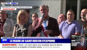 "Ça m'a permis d'être soulagé", confie le maire de Saint-Brevin au sujet de la commission des lois au Sénat
