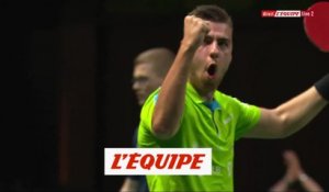 Le replay du 3e tour de Alexis Lebrun - Tennis de table - Championnats du monde