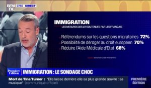 Sondage BFMTV - 1 Français sur 2 estime qu'il y a trop d'immigrés en France, mais seuls 10% estiment correctement leur nombre