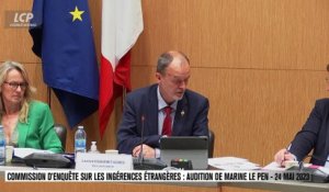 Audition à l'Assemblée nationale - Ingérences étrangères : audition de Marine Le Pen (Partie 02)